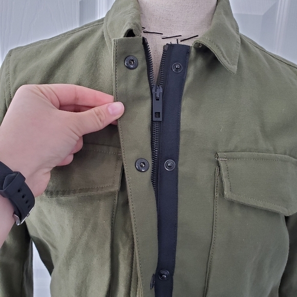 Rag & Bone Field Utility Jacket in Olive - Picture 7 of 8
